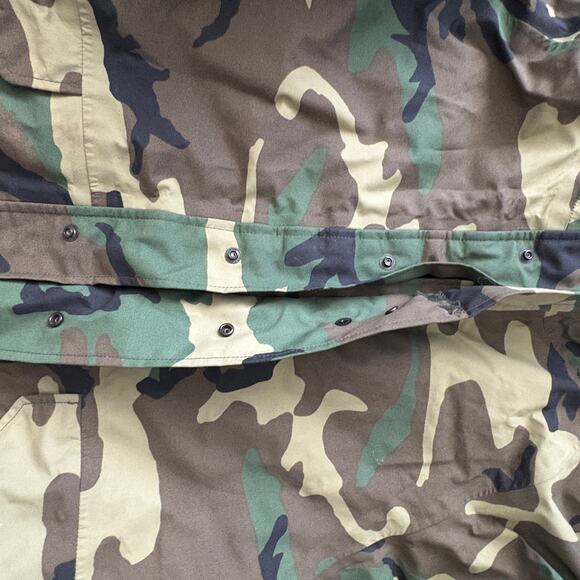 Vintage Military ECWCS Gen 1 Camo Parka Cold Weather Woodland Lg Reg GORPCORE - Picture 8 of 10